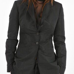 RAW G Star 3 Button Charcoal Black Blazer